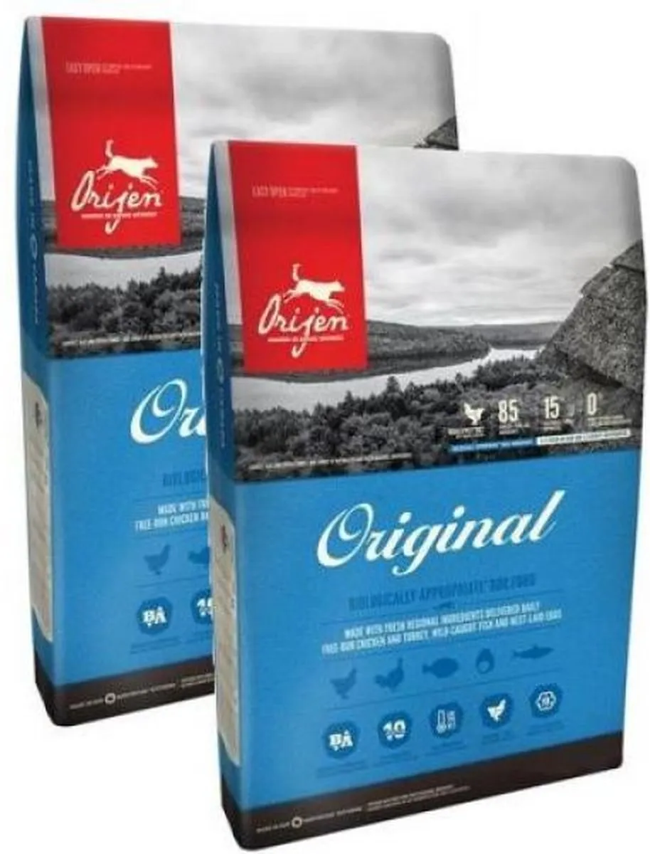 Orijen Adult Hondenvoer - 2x11.4kg
