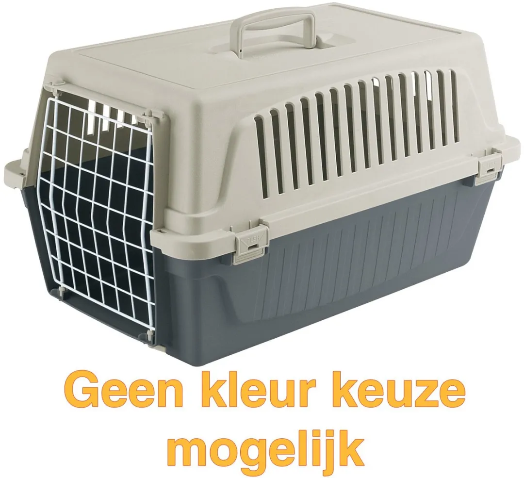 Ferplast Atlas Slovenie Transportbox - 58x37x32cm Grijs