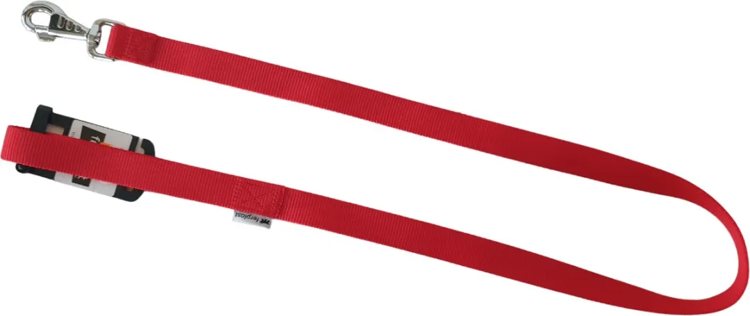Ferplast Club Hondenlijn Nylon Rood 120cm