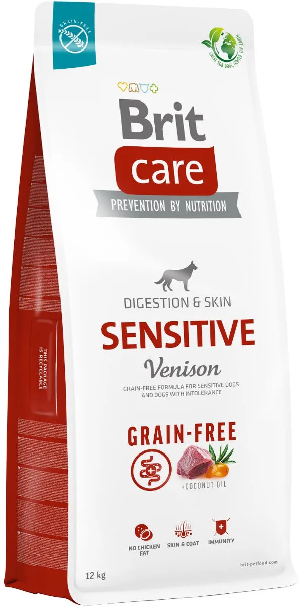 Brit Care Hypoallergeen Sensitive Hert & Aardappel 12kg
