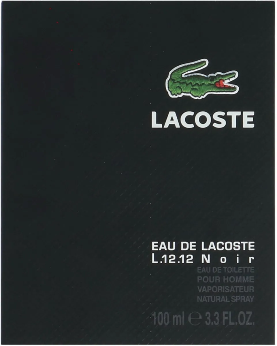 Lacoste Eau de Lacoste L.12.12 Noir Herenparfum 100ml