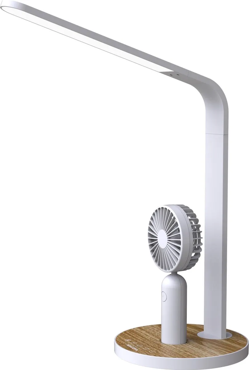 Salora TLF450 Lamp met Ventilator - 330 Lumen - Dimbaar - Wit