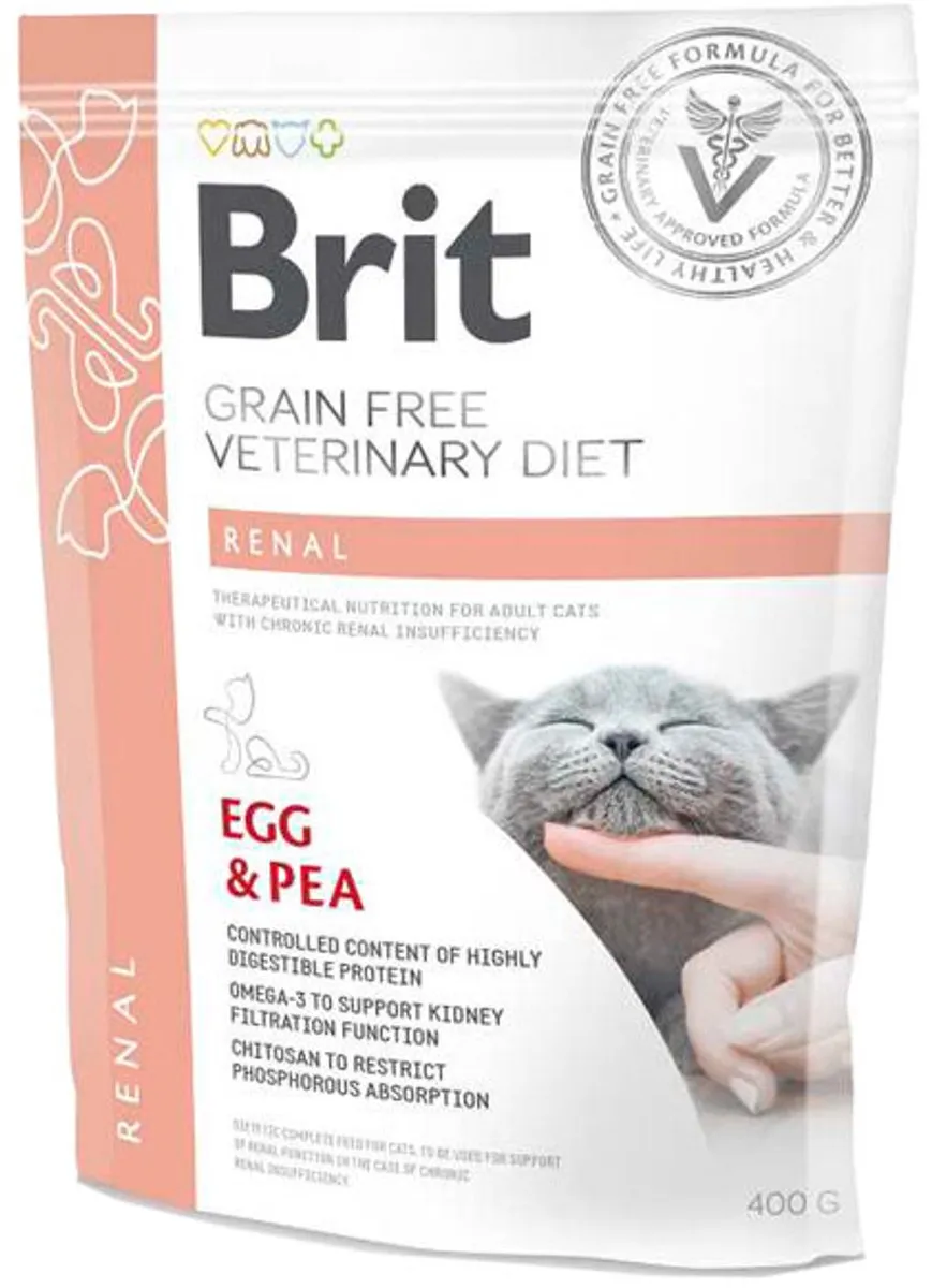 Brit Veterinary Diet Kat Grain Free Renal 2kg