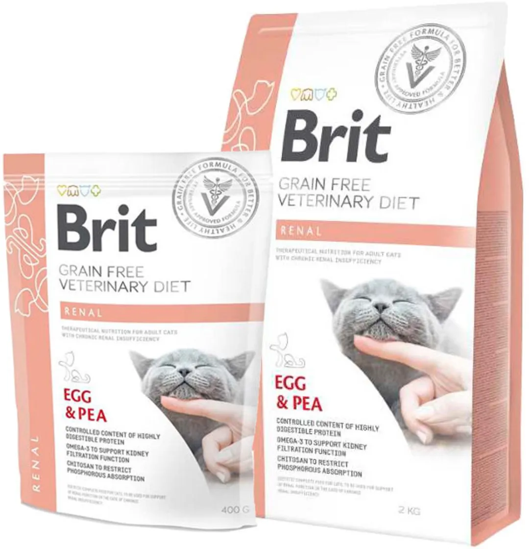 Brit Veterinary Diet Kat Grain Free Renal 2kg