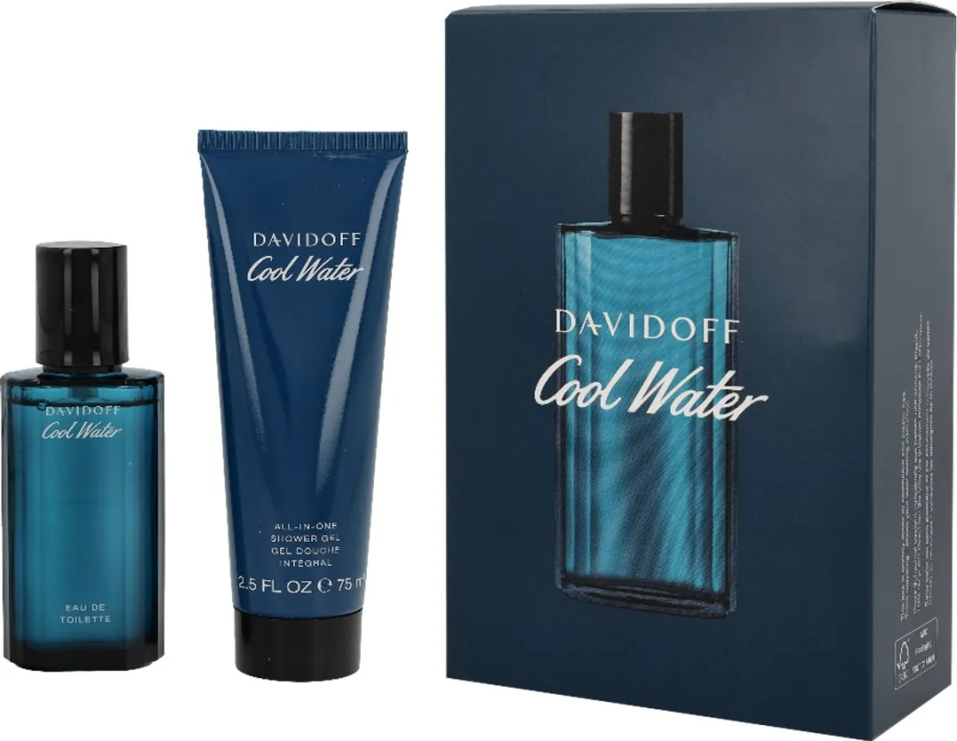 Davidoff Cool Water Man Eau de Toilette Geschenkset - 40ml Parfum + Douchegel
