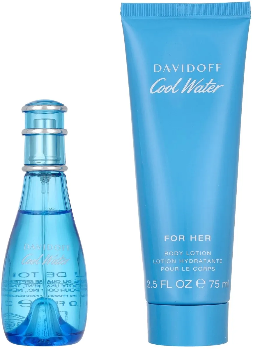 Davidoff Cool Water Woman EDT Geschenkset - 105ml