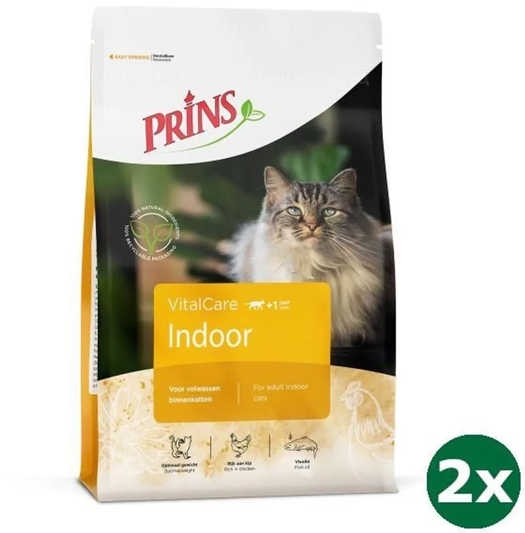 Prins Cat Vital Care Indoor Kattenvoer 20 kg