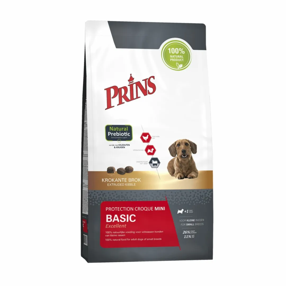 Prins Protection Croque Mini Basic 10kg Hondenvoer