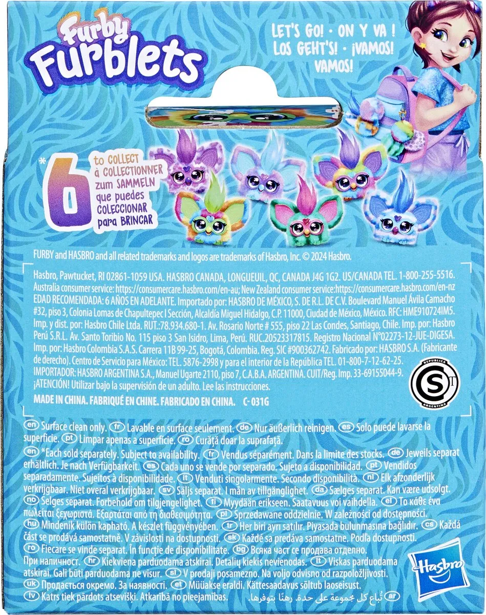 Hasbro Furby Furblets Pix-Elle - Multicolor