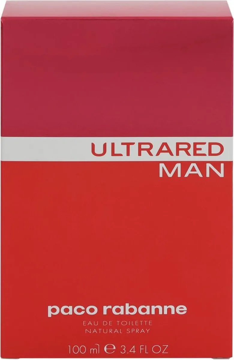 Paco Rabanne Ultrared Man Eau de Toilette - 100ml