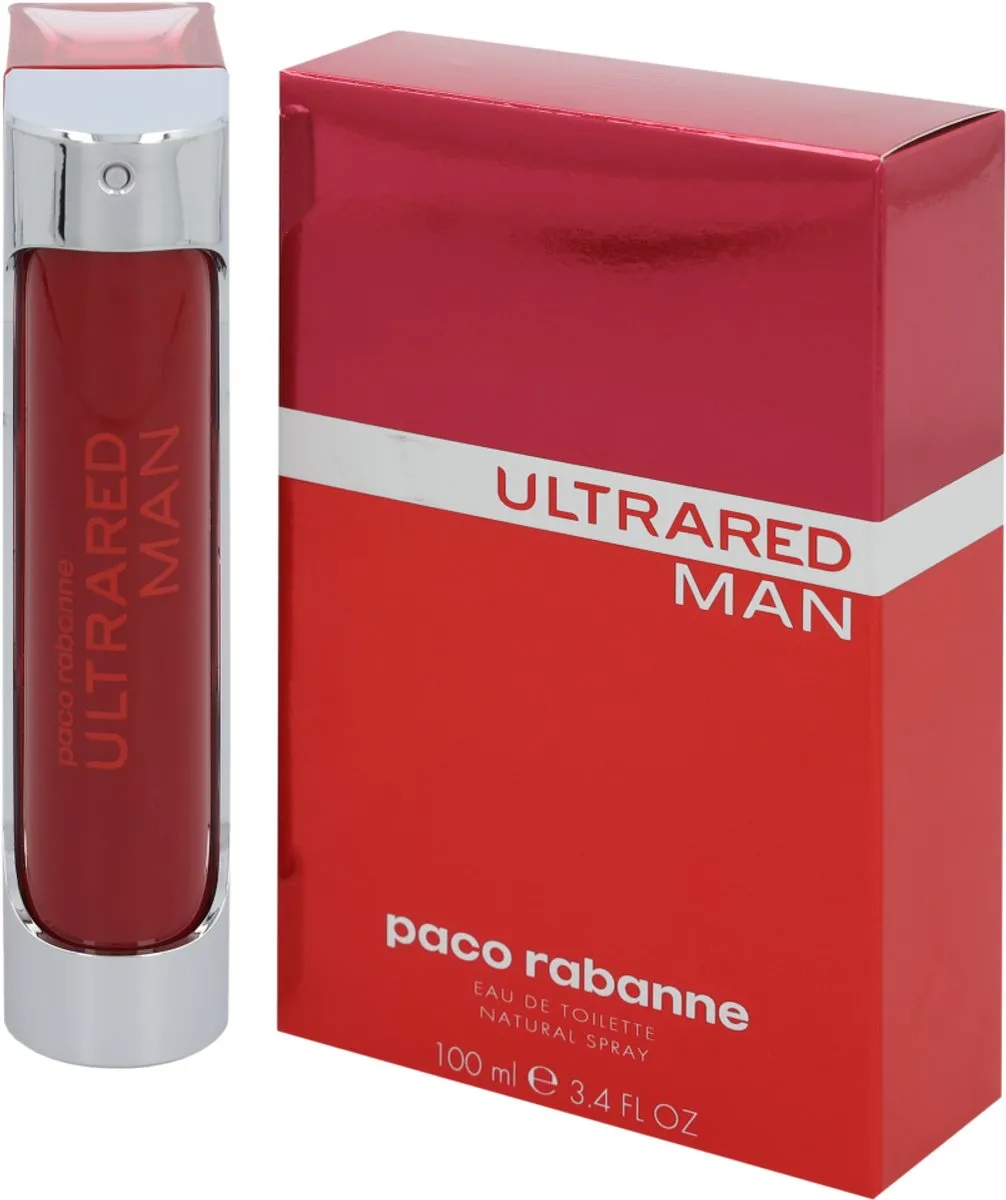 Paco Rabanne Ultrared Man Eau de Toilette - 100ml - afbeelding 6 van 6