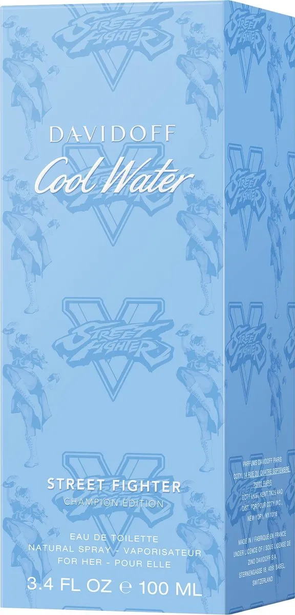 Davidoff Cool Water Summer Street Fighter Champion Edition Eau de Toilette
