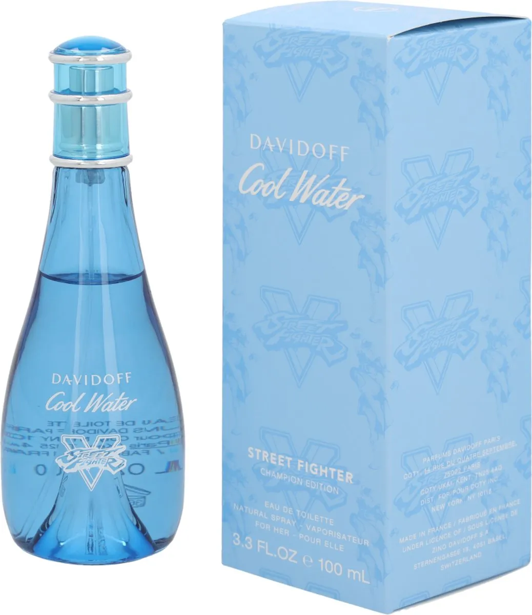 Davidoff Cool Water Summer Street Fighter Champion Edition Eau de Toilette - 100ml