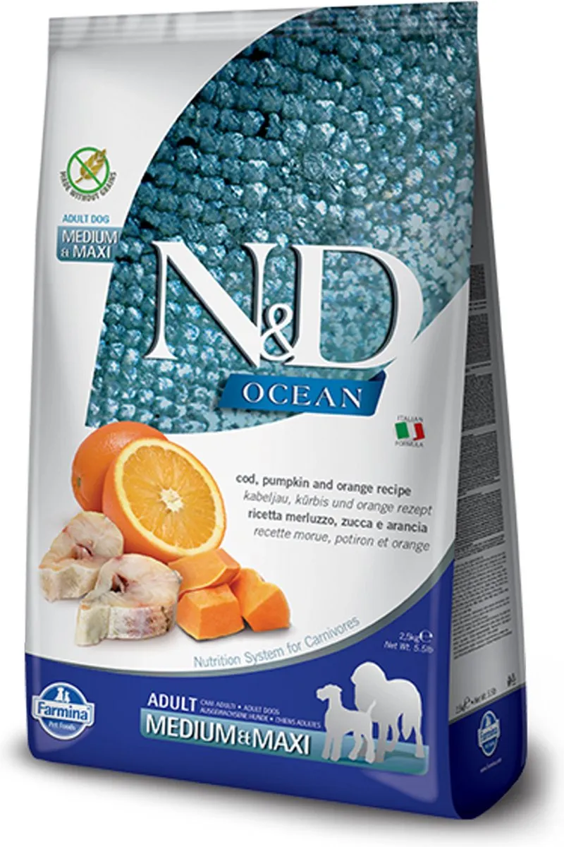 Farmina N&D Ocean Adult Hondenvoer - 2,5 kg