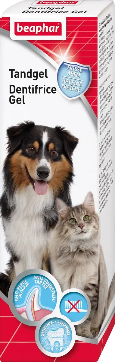 Beaphar Tandgel voor Hond/Kat 100g