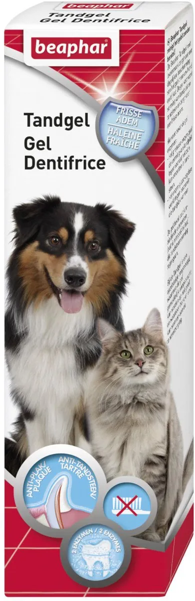 Beaphar Tandgel voor Hond/Kat 100g