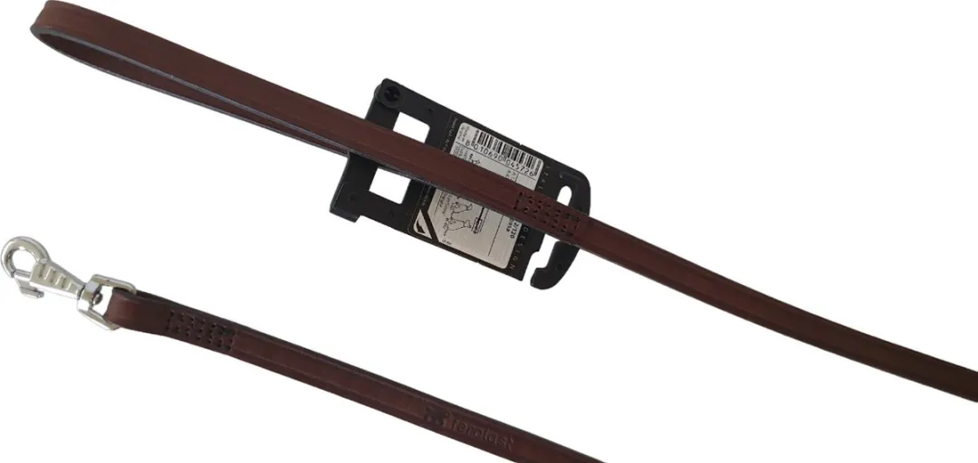 Ferplast VIP Hondenriem Leer 120cm - Donkerbruin - afbeelding 6 van 6