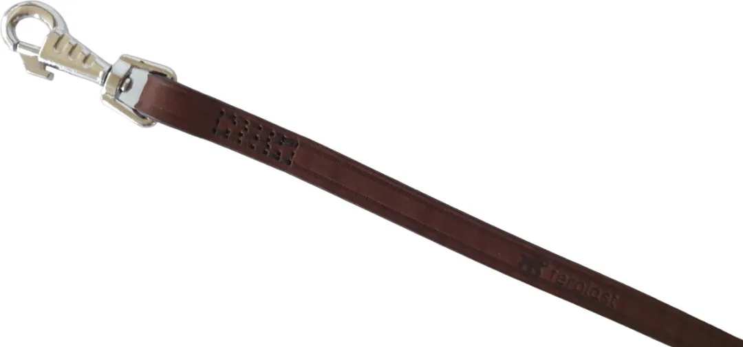 Ferplast VIP Hondenriem Leer 120cm - Donkerbruin