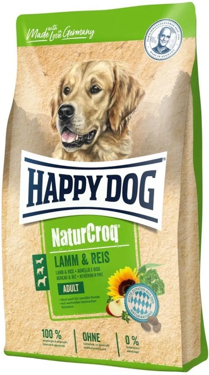 Happy Dog NaturCroq Lamm & Reis 15kg
