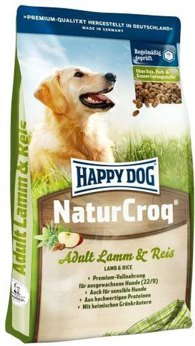 Happy Dog NaturCroq Lamm & Reis 15kg