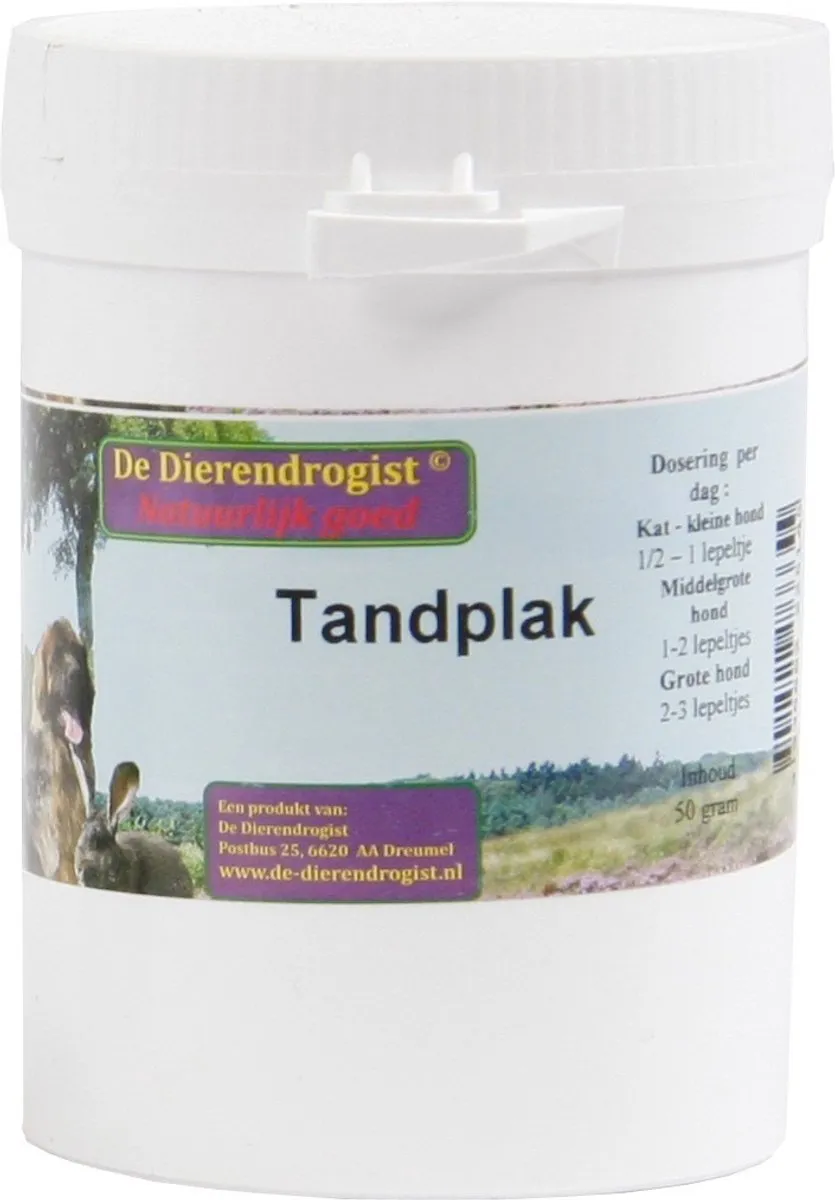 Dierendrogist Anti Tandplak 50g