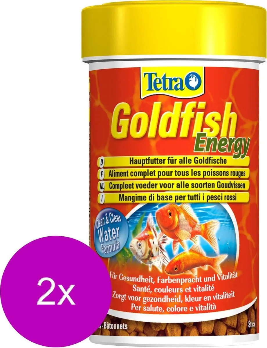 Tetra Animin Goldfish Energy Sticks - 2x48g Visvoer