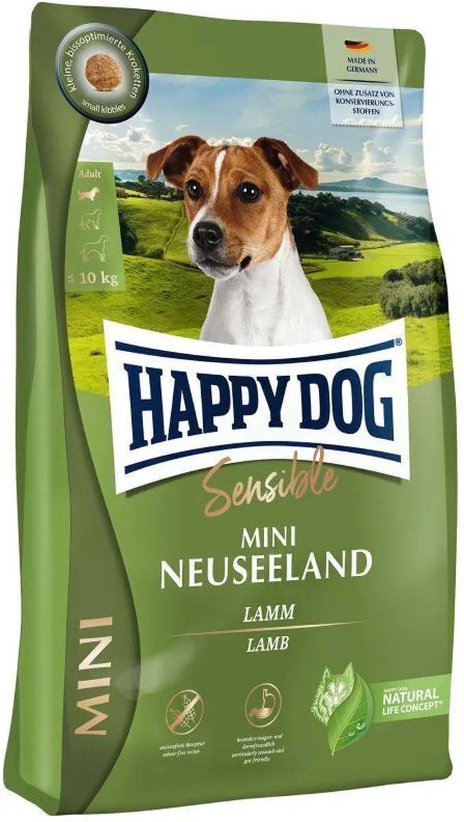 Happy Dog Sensible Mini Nieuw-Zeeland 4kg