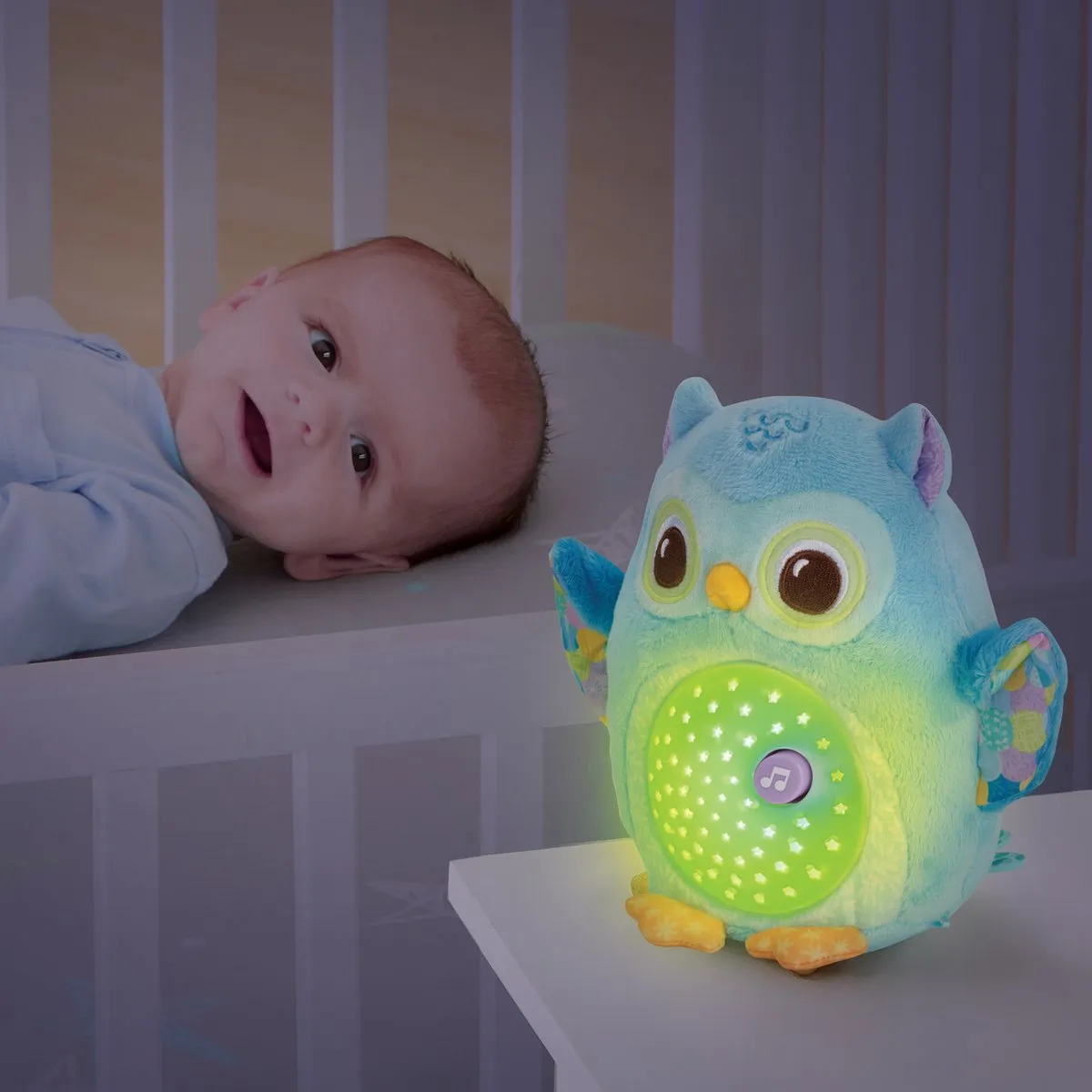 VTech Baby Meerkleurige Nachtlamp Chouette - RGBW