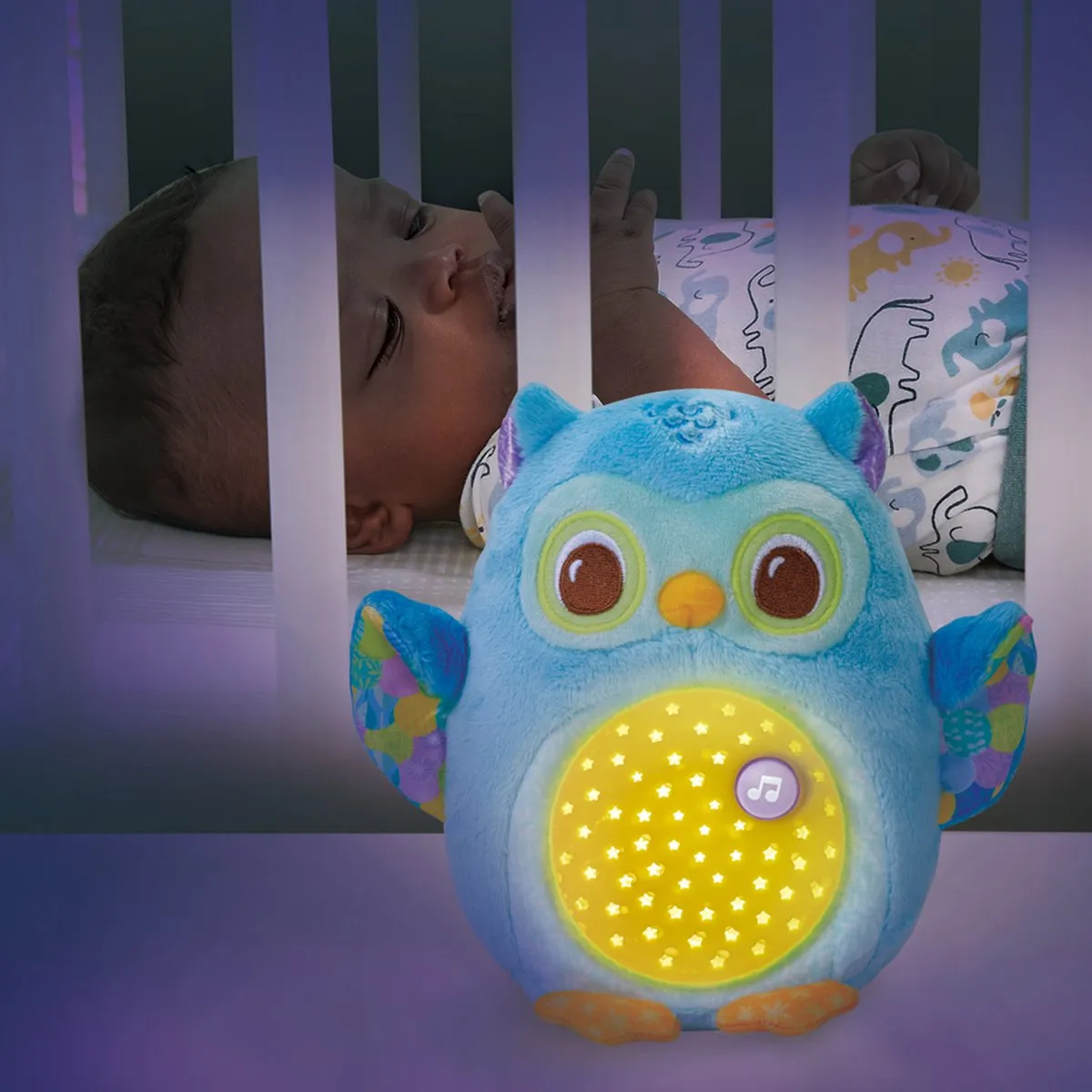 VTech Baby Meerkleurige Nachtlamp Chouette - RGBW