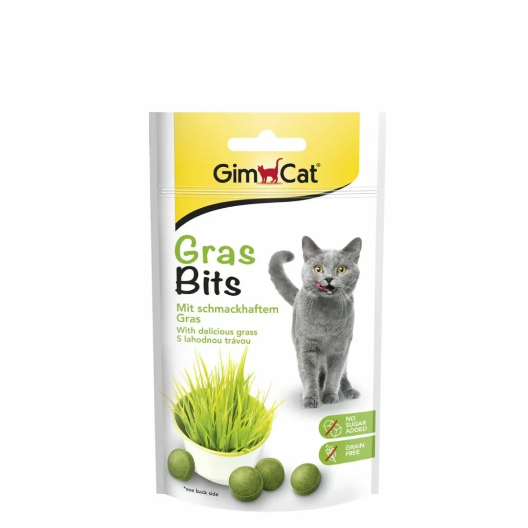 GimCat GrasBits Voordeelverpakking 20 Stuks - afbeelding 2 van 2