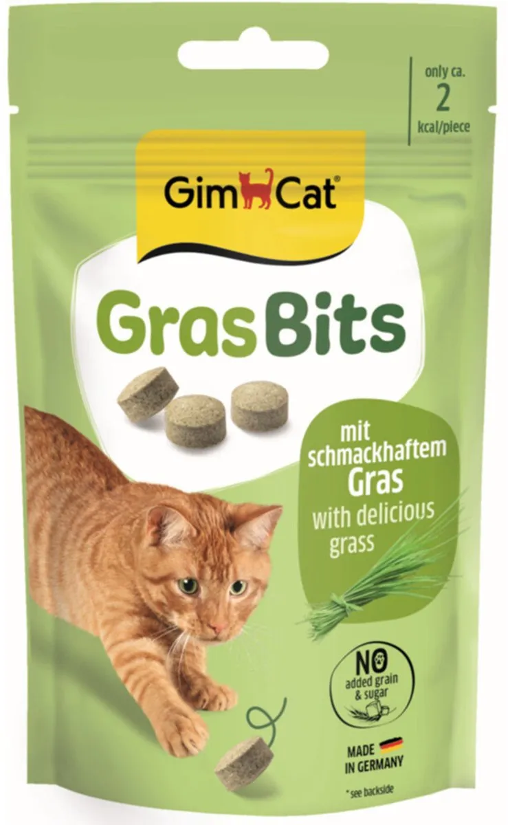 GimCat GrasBits Voordeelverpakking 20 Stuks