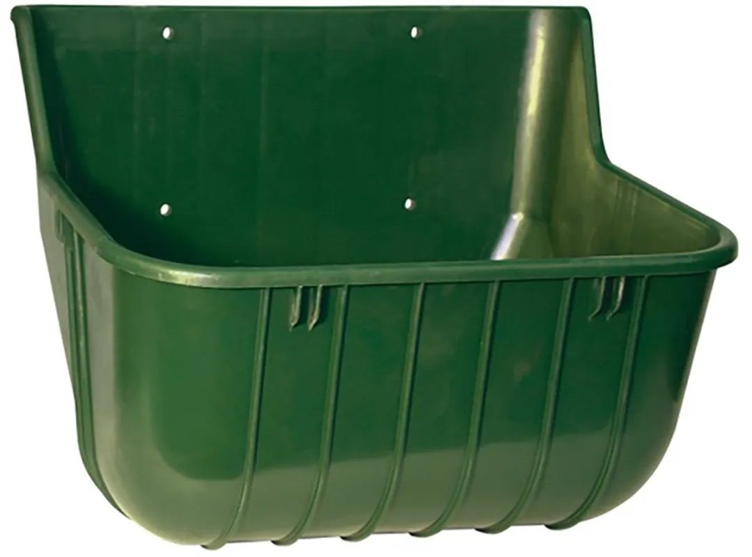 Kerbl Voerbak 15L - Groen