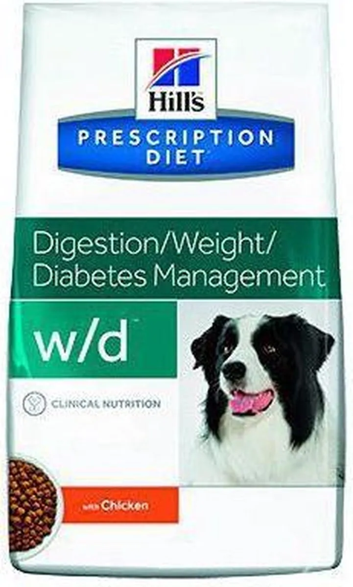 Hill's Prescription Diet Canine W/D Kip - Hondenvoer 4kg - afbeelding 6 van 6
