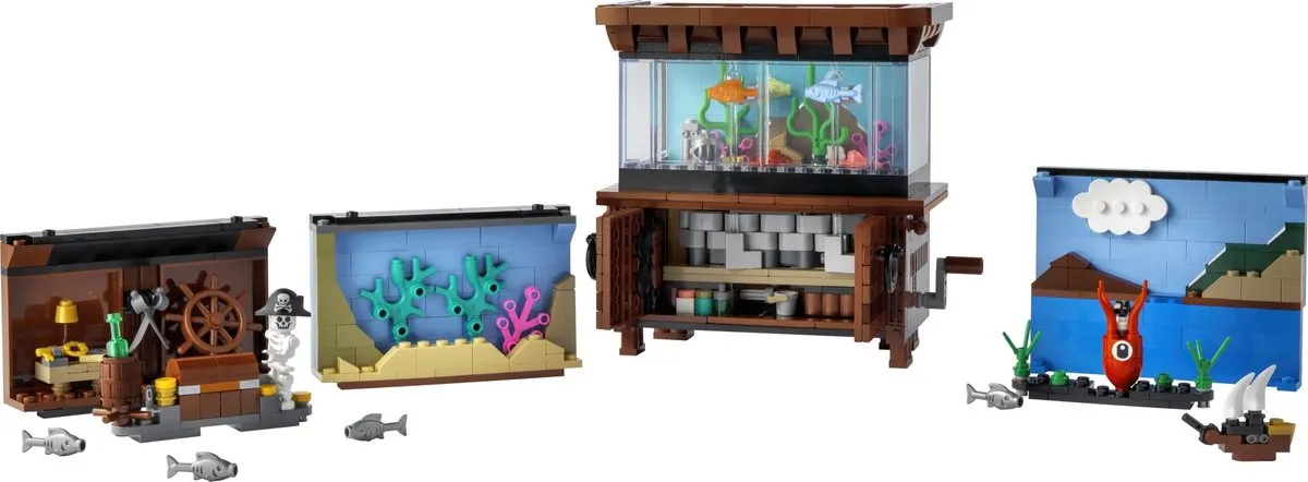 LEGO BrickLink Clockwork Aquarium 910015 - 876 Stukken