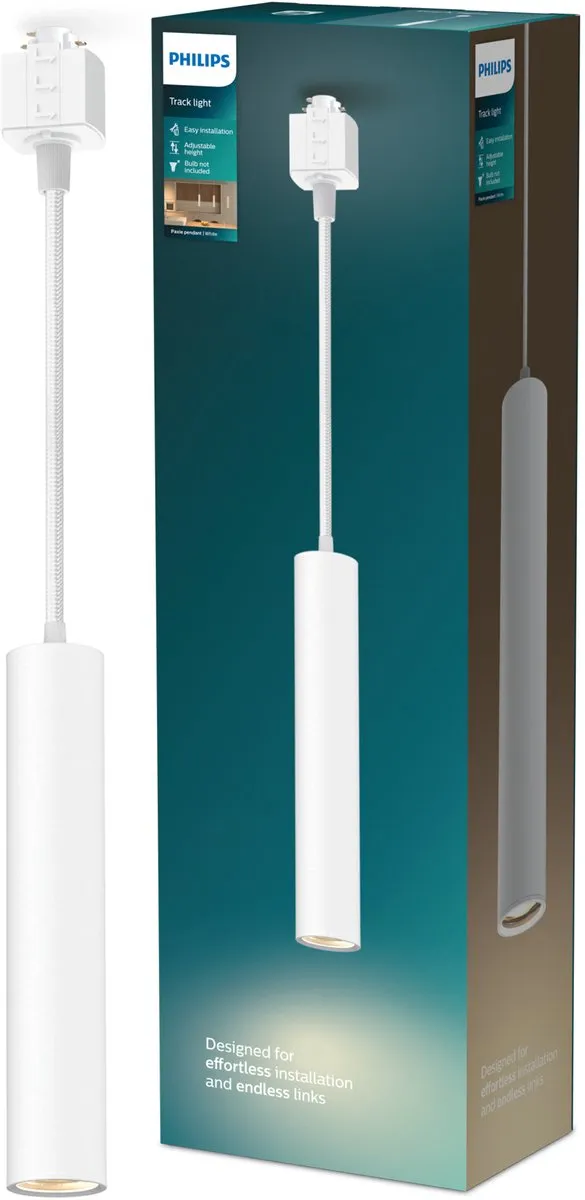 Philips EasyLink Paxie Hanglamp GU10 7W - Wit