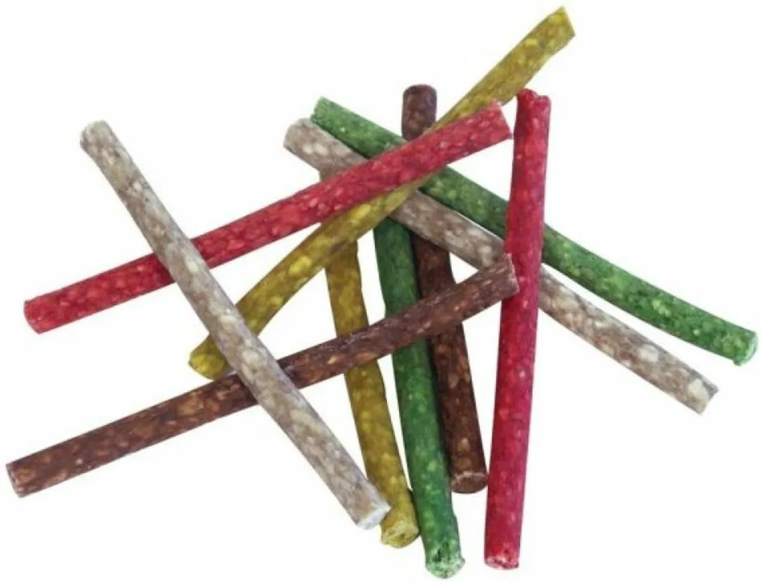 Holland Diervoeders Munchy Stick Gekleurd - 300 Stuks (3x100)
