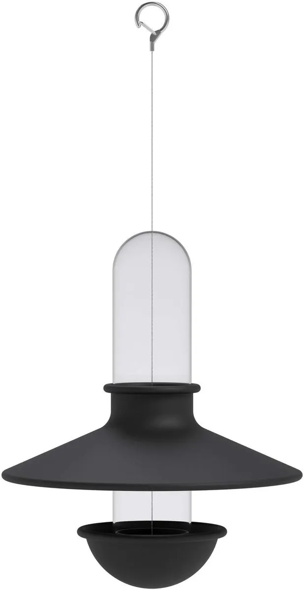 Eva Solo Vogelvoeder De Luxe Borosilicaatglas - Zwart