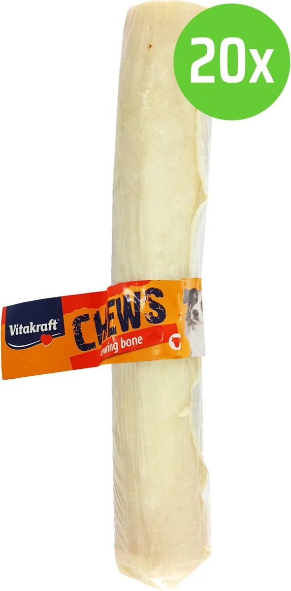 Vitakraft Chewing Roll 10" Hondensnack - 20 Stuks