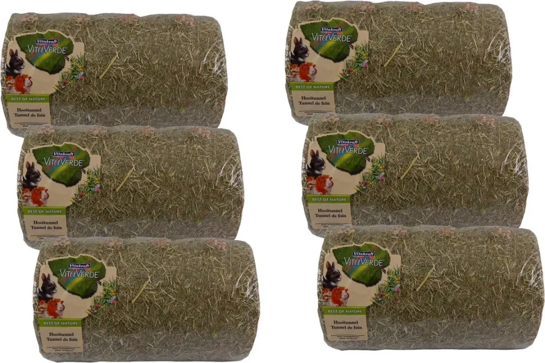 Vitakraft Vita Verde Hooitunnel Large - 6x800g