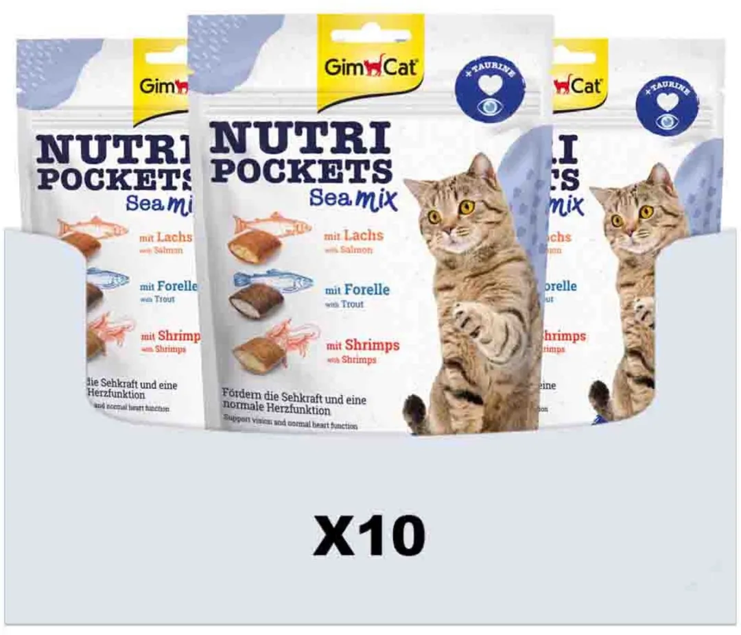 GimCat Nutri Pockets Sea-Mix