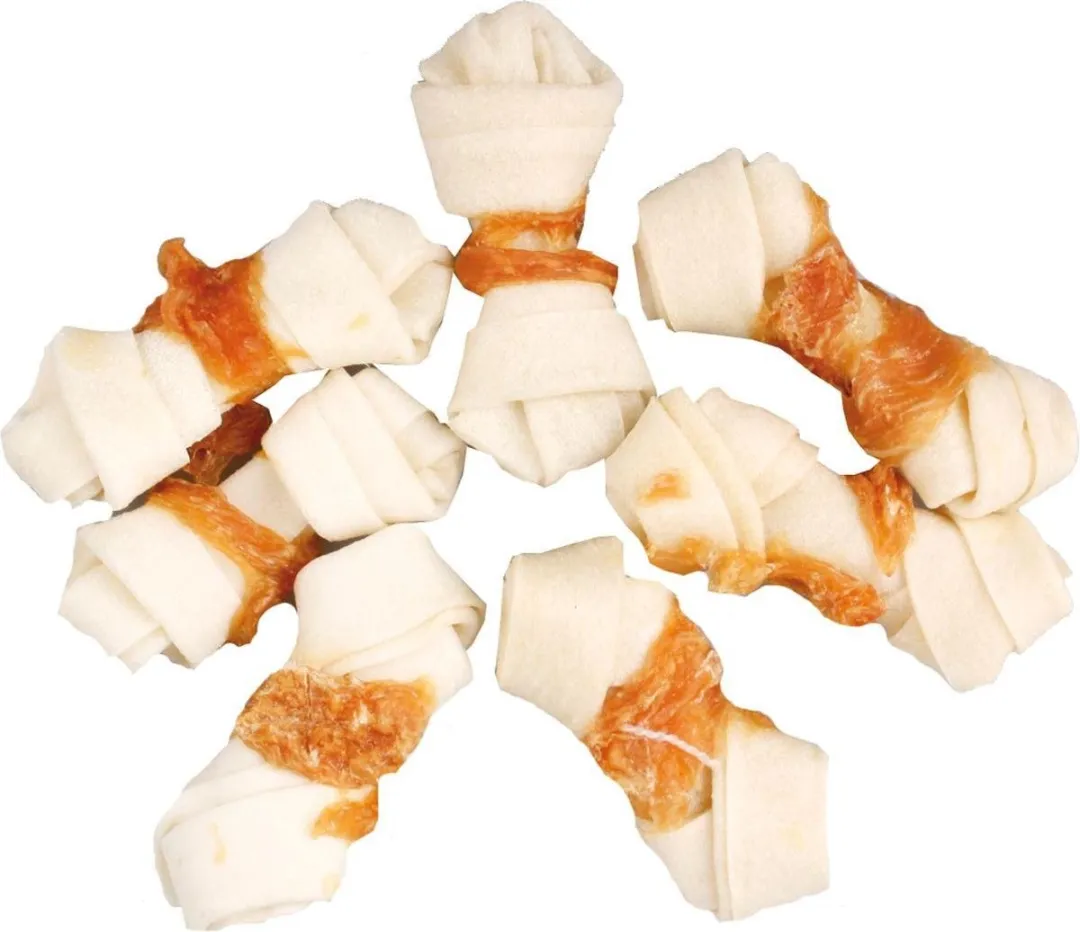 Flamingo Chick'n Knotted Bone Hondensnack 85g