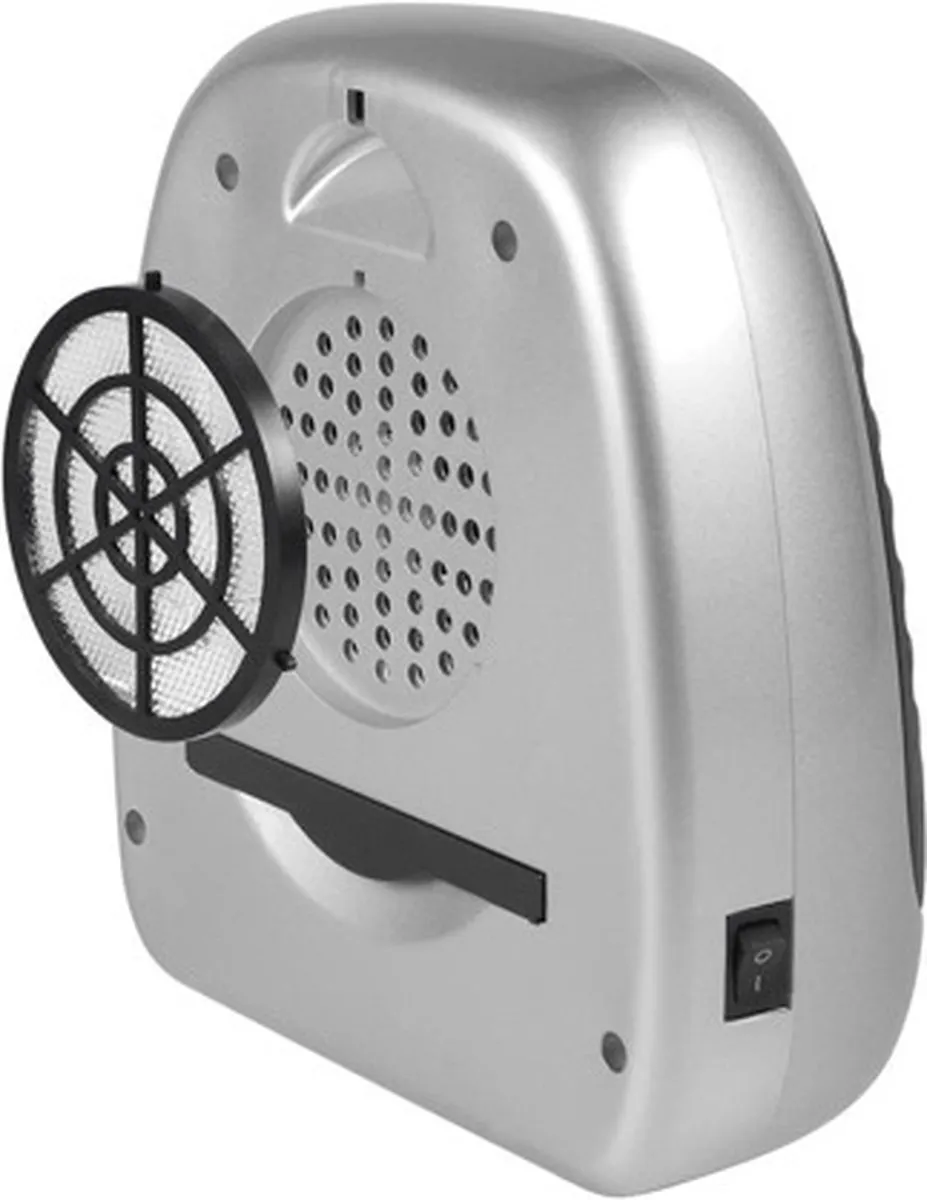 Tristar Muggenlamp IV-2620 - Plug in-systeem insectenlamp - Voor thuis en op de camping - Muggenlamp voor stopcontact – incl. Uitneembaar Opvangbakje - Bereik 25 m2 - Grijs