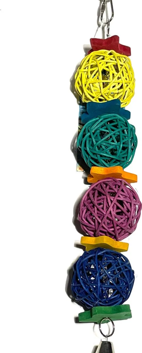 Parrots Toys Deluxe Foraging Chewy Star