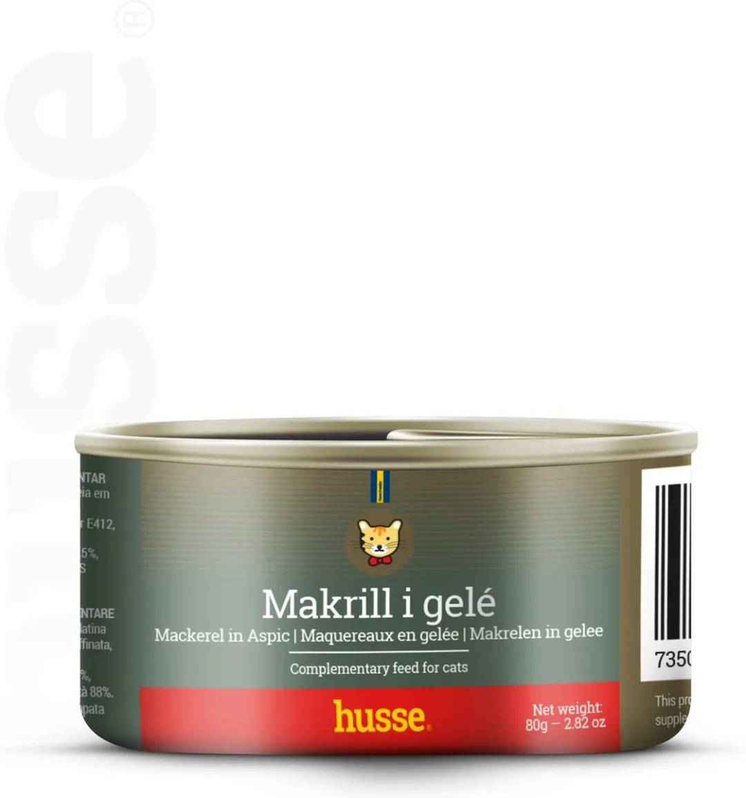 Husse Makreel in Gelei Natvoer Kat
