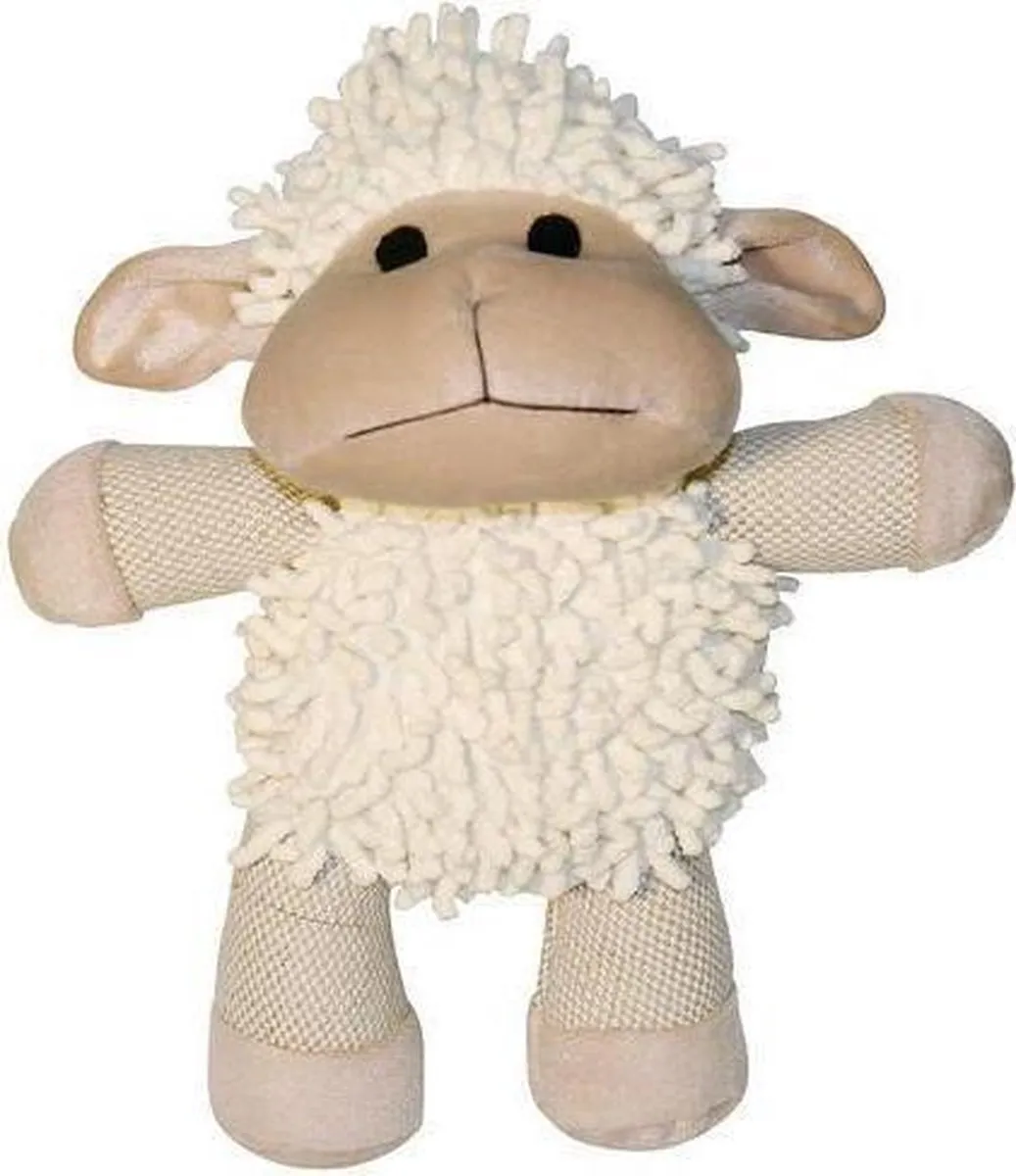 Kerbl Shaggy Schaap Hondenspeeltje 24cm - Beige