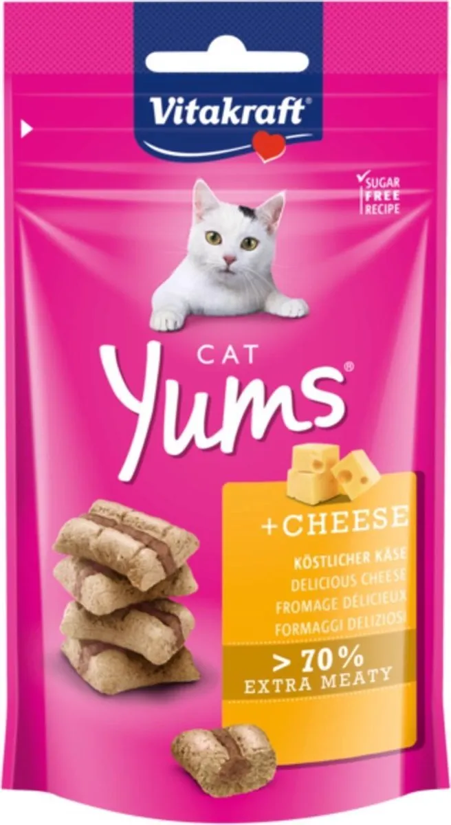 Vitakraft Cat Yums Kaas Kattensnack