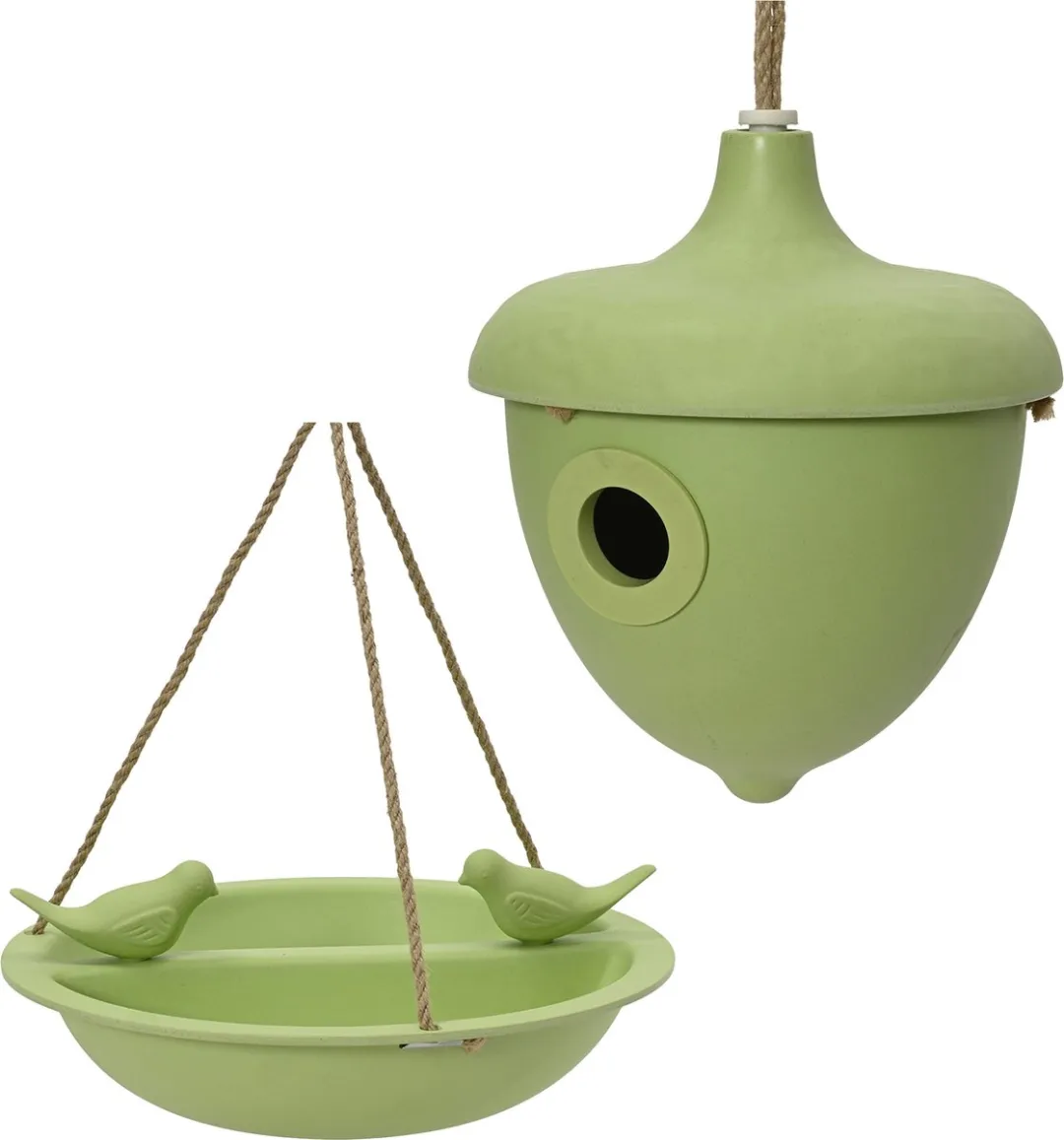 Decoris Vogelhuisje met bad/voederschaal