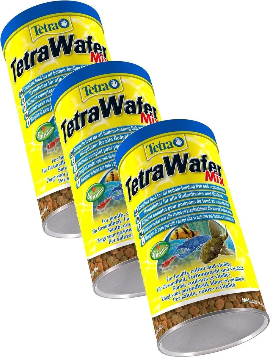 Tetra Wafermix Vissenvoer 3x1000ml