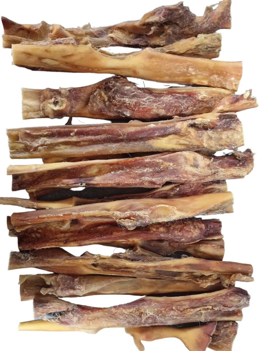 Topdiervoeding Runderkophuid 20cm - Vers Gedroogd Hondensnacks 1kg
