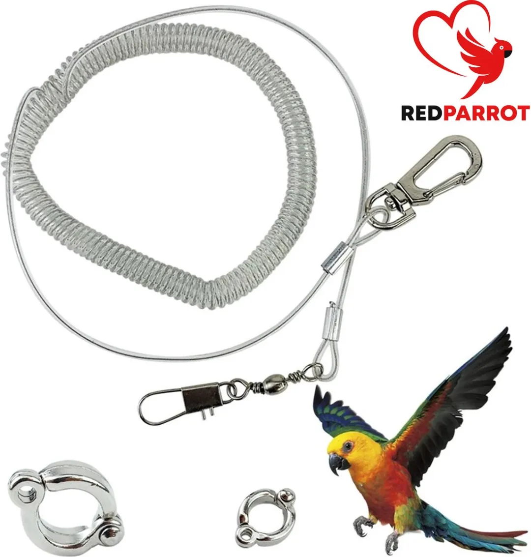 RedParrot Anti-vlieg Vogelkoord 3m - Zilver